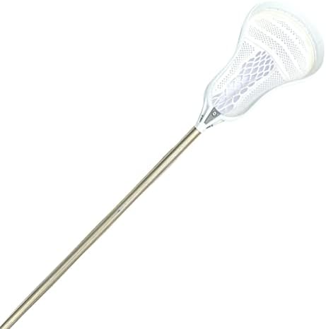 EVERY SPORT FOR LESS.COM Warrior Burn Warp Custom Combo Complete Men's Lacrosse Stick - Raw Silver Version