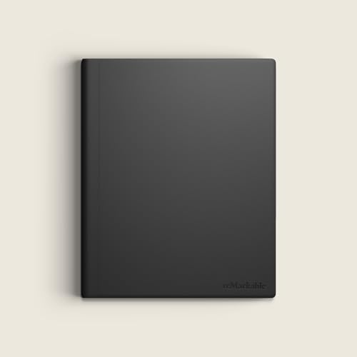 reMarkable Book Folio - The official Book Folio for keeping your reMarkable safe. - Premium Leather - Black