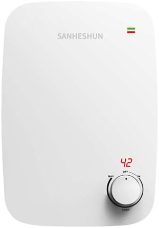 Tankless Water Heater Electric, 240V 13KW Instant Hot Water Heate...