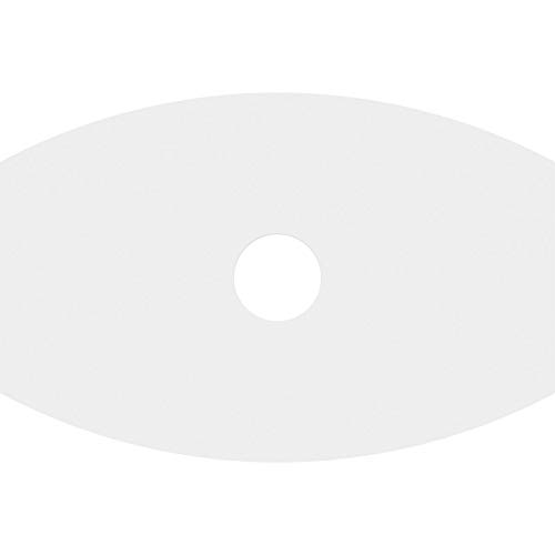 Image of Ekena Millwork CMP38X25KY-06000 Kailey Architectural Grade PVC Contemporary Urethane Ceiling Medallions 38 inchW x 25 3 /8 inchH x 6 inchID x 20 1 /2 inchC x 1 inchP