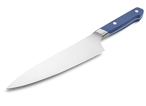 Misen Chef Knife - 8 Inch Professional Kitchen Knife - High Carbon Stainless Steel Ultra Sharp Chef's Knife, Blue #TOP5