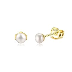Gold- Pearl Size: 3mm