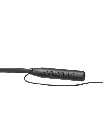 Image of TRYTO TML 505 Groove Air Neckband, 35 Hours Playtime, Type C Fast Charging, BT V5.2, 10MM Drivers with Copper Rings, Crystal Clear Sound, IPX5 Water & Sweat Resistant (Black)