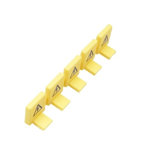 Conector de barra colectora de cobre macizo con cubierta aislante y 5 dientes tipo PIN 3
