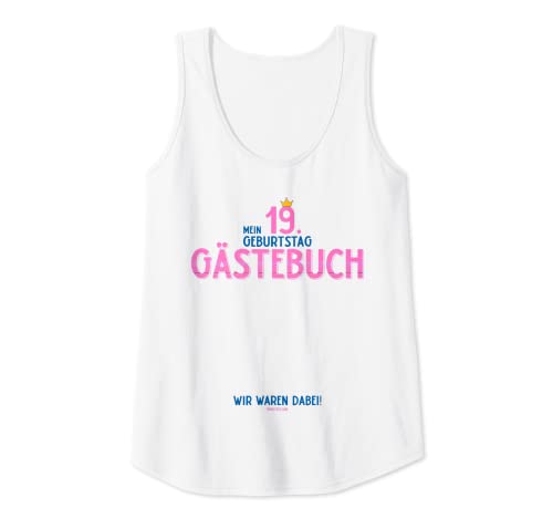 Mujer Libro de visitas de 19 cumpleaños, regalo para mujeres [2020] Camiseta sin Mangas