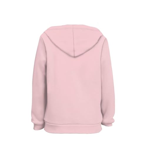 Girls Long Sleeve Hoodies Kawaii Style Hooded Sweatshirts Round Neck Pullover Tops 6-16T2