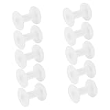 COOPHYA 10個ミシン用空ボビン 交換可能なスプール 薄型収納プ 裁縫初心者とプロ向け