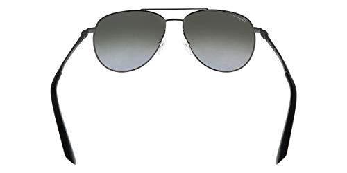 Salvatore Ferragamo Aviator Sunglasses SF157S 069 Ruthenium/Black 60mm 1574