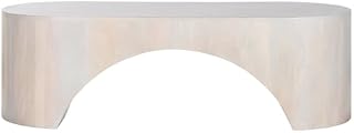 MESA CENTRO MANGO 137X60X42 BLANCO