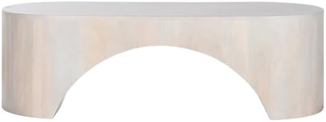 MESA CENTRO MANGO 137X60X42 BLANCO