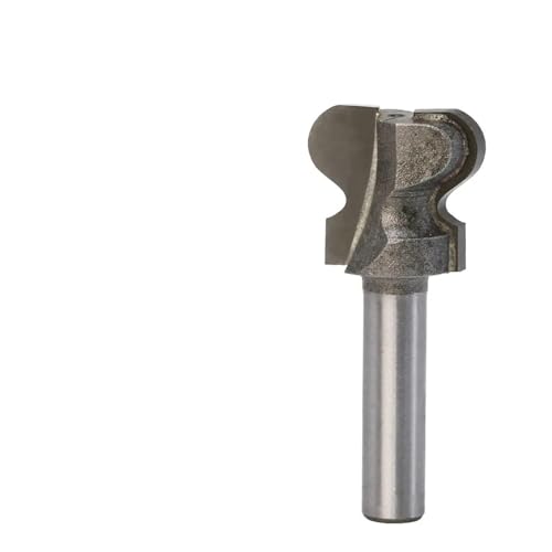 8mm Shank Router Bits for Wood Industrial Grade Double Finger Bit Woodworking Tools Wood Milling Cutter End Mill 1Pcs(NO1)