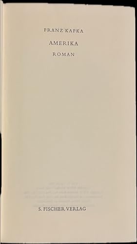 Die Romane: Amerika Der Prozess Das Schloss [German] B0000BRUGI Book Cover