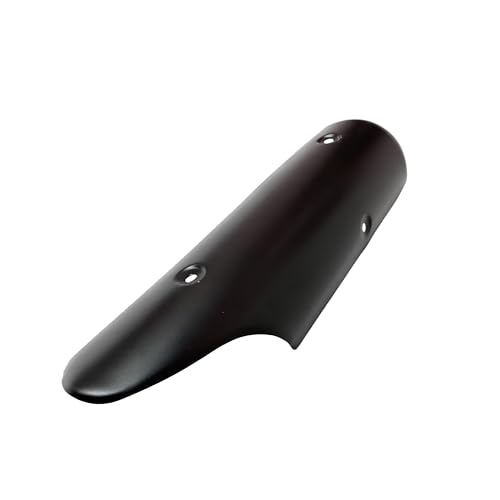 Image of EAZ Silencer Plate Cover for Royal Enfield Classic, Standard & Electra 350cc (Black, BS3 /BS4)