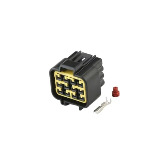 Conector automotriz de 12 pines DJ7121Y para un reemplazo fácil y seguro, pack de 5 unidades