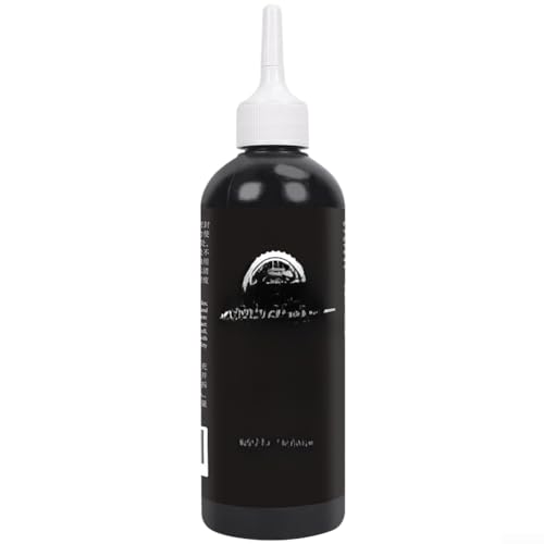 Sellador de neumáticos Tubeless 50ml para bicicleta de montaña y ciclismo de carretera Líquido auto reparador con fórmula baja de amoníaco color negro