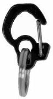 Rubit The Easy Dog Tag Curve Shape Switch Clip, Small, 0.85-Inch Diameter, Black