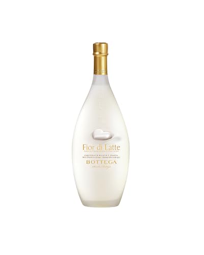 Bottega Fior di Latte Weiße Schokolade Crèmelikör mit Grappa - 500ml
