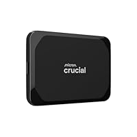 Crucial X9 2TB Externe SSD Festplatte, bis zu 1050MB/s, kompatibel mit PC, Mac und Spielekonsolen, Portable Solid State Drive, USB-C 3.2 - CT2000X9SSD902