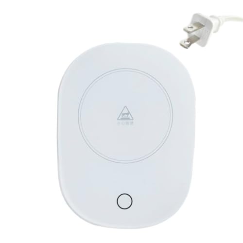 NAMOARLY Elegant Coffee Mug Warmer Insulation Cup Heater for Hot Beverages Tea Random