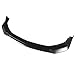 Front Lip for Ford Mustang GT EcoBoost 2024 2025 Front Bumper Lip Splitter Matte Black