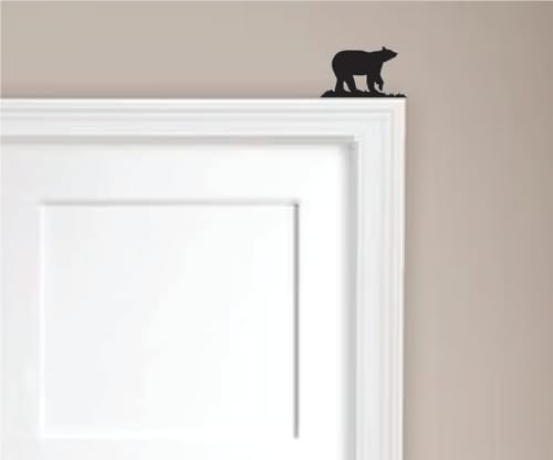 Adhesivos para interruptor de luz oso 2 unidades vinilo miniatura 3
