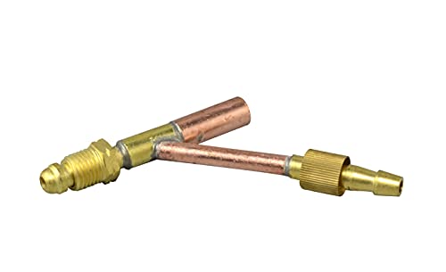 Image of RIVERWELD TIG Torch Fitting Part Accessories Cables and Gas & Water Separate Cable Connector 3 /8 inch -24UNF (LH) for SR WP 18 TIG Welding Torch