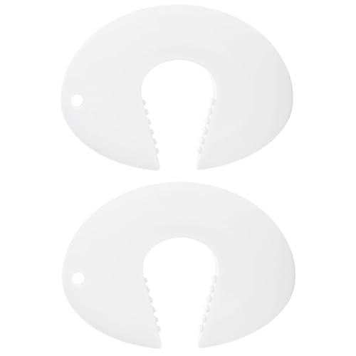 Image of Silicone Finger Pinch Guard Prevent Door from Closing Door Pinch Guard Baby Proofing Door Slam Stopper for 0.98in-2.36in Thick Door (2 Packs-White)