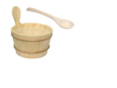 sauna accessories two piece set