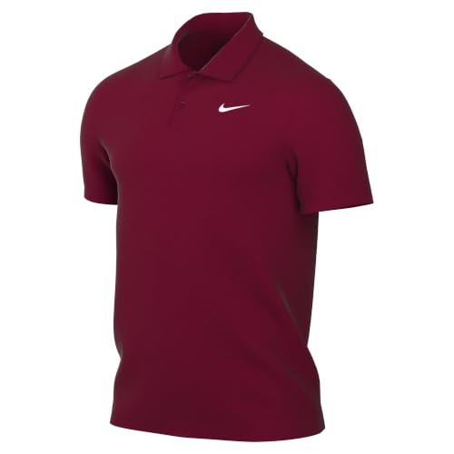 Image of Nike Mens Court Solid Tennis Polo Shirt