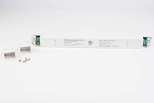 Image of 12v UL Listed Triac Dimmable Driver Transformer Constant Voltage Power Supply for LED Strip Light Control by AC Wall Dimmer (12v 100w)