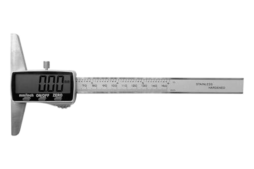 Digitaler Tiefenmesser Paulimot, 0-150 mm mit großem Display