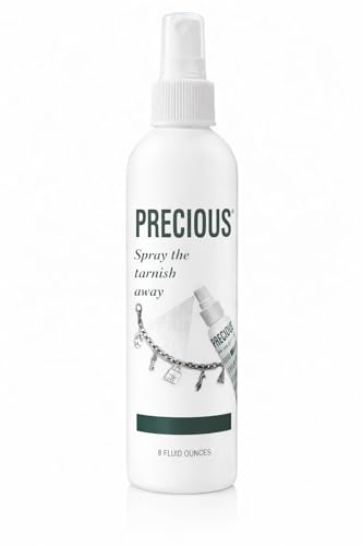 Biopharm Precious Jewelry Cleaner — 8 fl oz — Removes Tarnish & Cleans Precious Metals and Gemstones