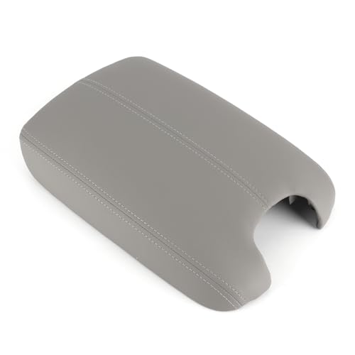 PODSJD Cubierta reposabrazos consola central, tapa de brazo para Accord 2008-2012, cuero sintético negro - confort ergonómico, ajuste directo sin taladrar, ideal para entusiastas del (Gris)
