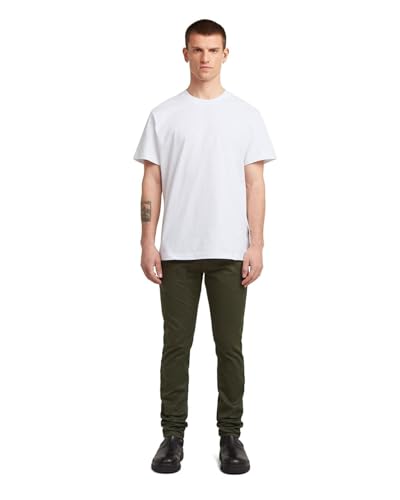 G-STAR Raw - Mens Skinny Chino 3.0, Color Asfalt, Size: 26W x 30L3
