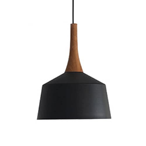 Chandelier moderne suspension luminaire en bois style rétro chic pour chambre