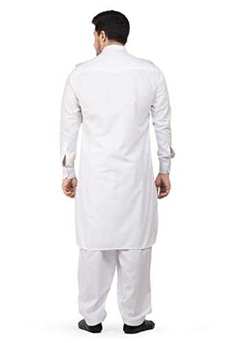 Image of K-ROYALS Full Pathani Suit for Mens /Cotton Blend Pathani kurta payjama set for mens