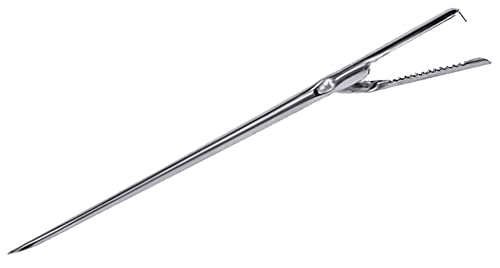 Contacto Spicknadel, Dressiernadel, Bratennadel, aus Edelstahl, L&auml;nge: 19,5 cm, Draht: &Oslash; 5,4 mm