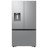 Geladeira Samsung French Door RF27 com All Around Cooling™ com Dispenser de Água e Gelo 576L Inox
