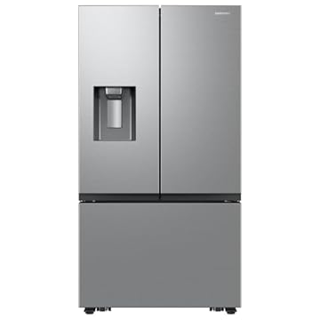 Geladeira Samsung French Door RF27 com All Around Cooling™ com Dispenser de Água e Gelo 576L Inox