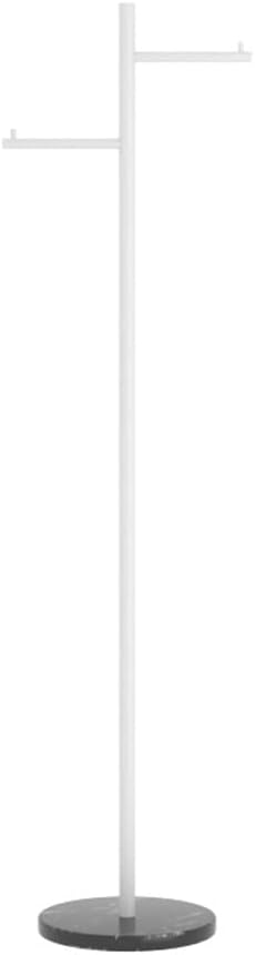 Coat Rack Freestanding Standing Coat Hanger Freestanding Coat Rack Tree Single Pole Coat Rack Marble Wrought Iron Coat Rack Bedroom Living Room Corridor Entry Way Home Organizer Coat Rack for Office C