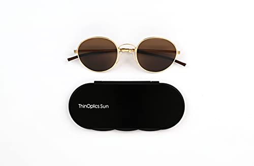 ThinOptics Milano Aluminum Case + Round Sunglasses2