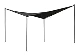 Coolaroo 99% UV Block Modern Butterfly Gazebo for Backyard, Patio and Garden with Lightweight Aluminum Frame, 13'1' X 13'1', Charcoal