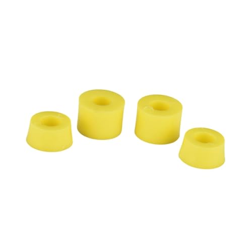 kowaku Skateboard Bushings Replacement Shockproof Repairing Parts Longboard Bushings Wheels Axle Bushings for Longboard Enthusiasts, Yellow