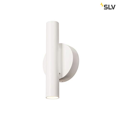 Preisvergleich Produktbild SLV KARPO Wandleuchte Aluminium Weiß Up / Down