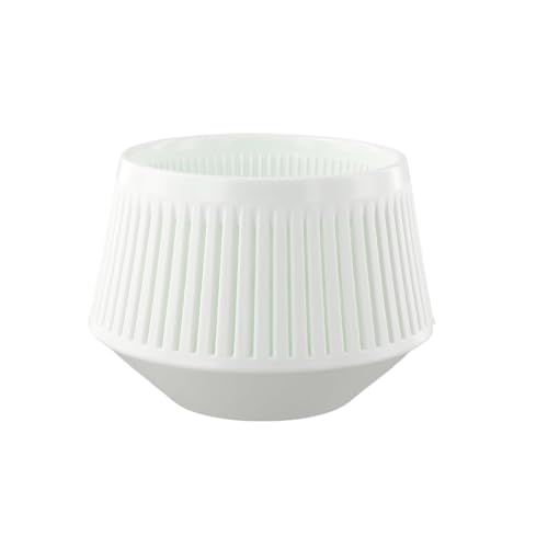 LatoYard Orchideentopf mit Untersetzer für Dendrobien und Phalaenopsis, verbesserte Luftzirkulation und Drainage für gesunde Wurzeln, Harz für Sukkulenten und Kakteen, 2-teiliges Gartenwerkzeug-Set