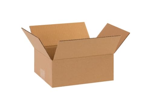 Image of Secure Seal - 8x6x2 Pack of 25 Corrugated Cardboard Packing Shipping Mailing Moving Carton Boxes