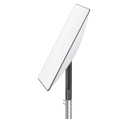 SkyPOOU Accesorios de montaje al aire libre, soporte de base ajustable para antena parabólica, montaje de antena parabólica - imagen 8