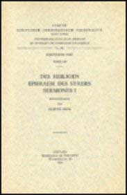 Des Heiligen Ephraem Des Syrers Sermones, I: T.