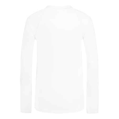 Image of Roxy Girls' Long Sleeve Whole Hearted Rashguard Shirt, UPF 50+ Sun Protection, Quick Dry