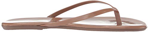 Image of TKEES Foundation Gloss - Flats for Women - Cowhide Leather Upper - Cushioned Leather Footbed - Rubber Outsole Beach Bum 11 B - Medium